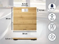 Soehnle Bamboo Personvægt -Leifheit Butik 157940 funk 1 high