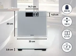 Soehnle Style Sense Comfort 600 Personvægt 15 Soehnle Style Sense Comfort 600 Personvægt -Leifheit Butik 157955 funk 1 high