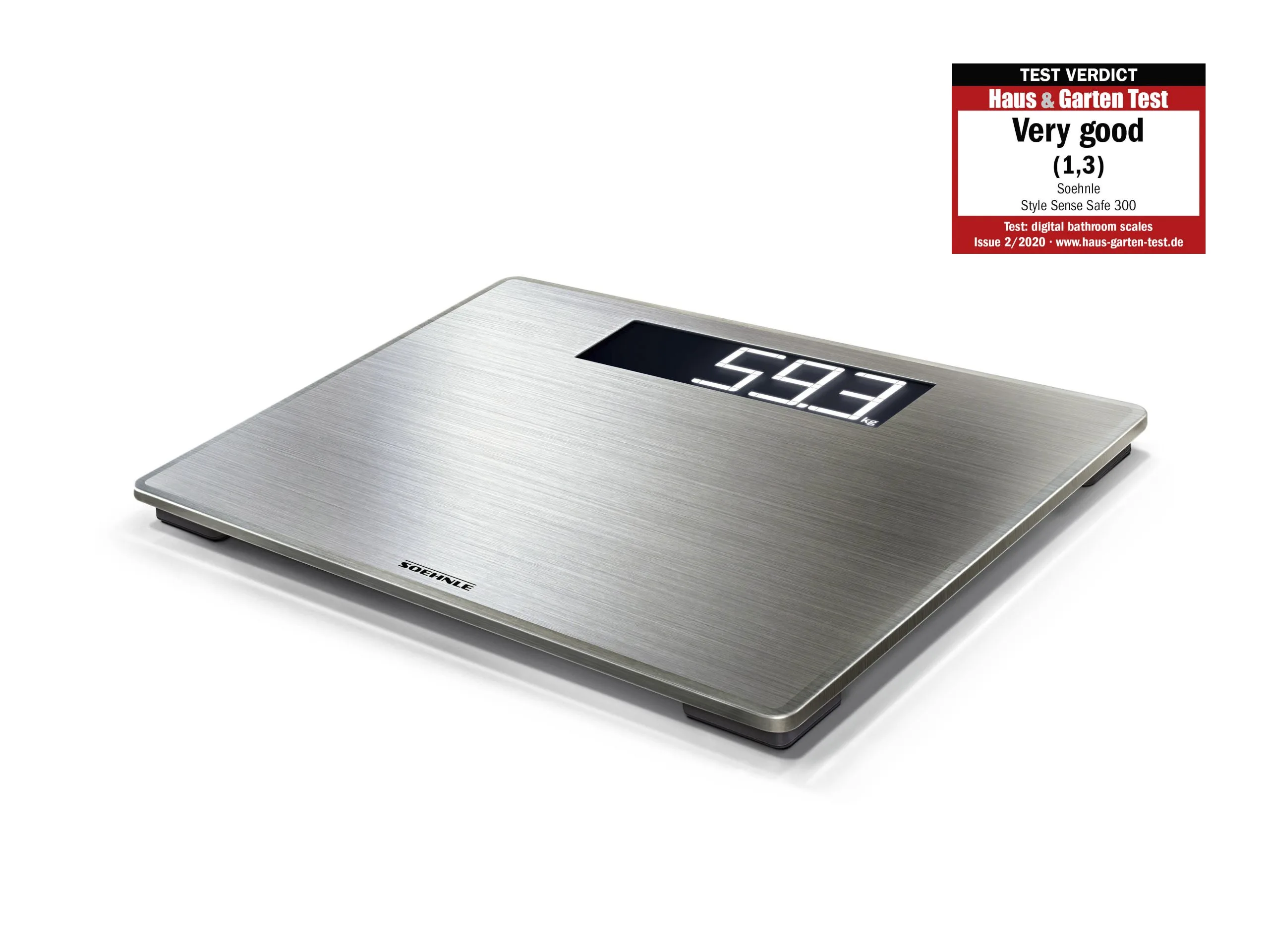 Soehnle Style Sense Safe 300 Personvægt 4 Soehnle Style Sense Safe 300 Personvægt - Billede 2