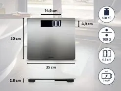 Soehnle Style Sense Safe 300 Personvægt 15 Soehnle Style Sense Safe 300 Personvægt -Leifheit Butik 157963 funk 1 high