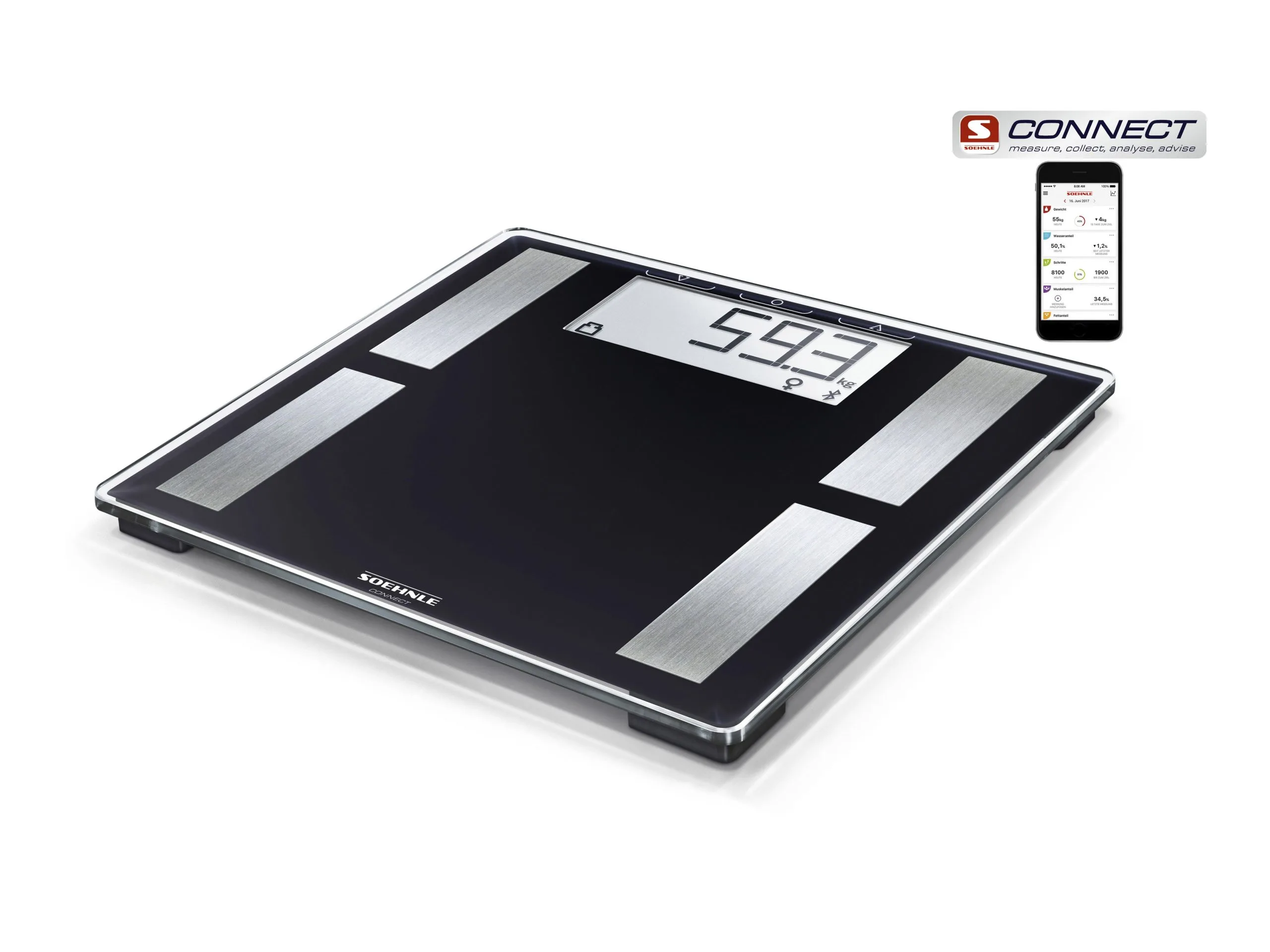 Soehnle Shape Sense Connect 50 Kropsanalysevægt 17 Soehnle Shape Sense Connect 50 Kropsanalysevægt - Billede 15