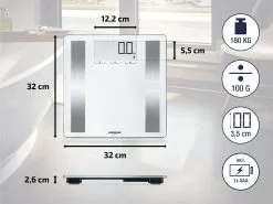 Soehnle Shape Sense Connect 100 Kropsanalysevægt -Leifheit Butik 157988 funk 1 high