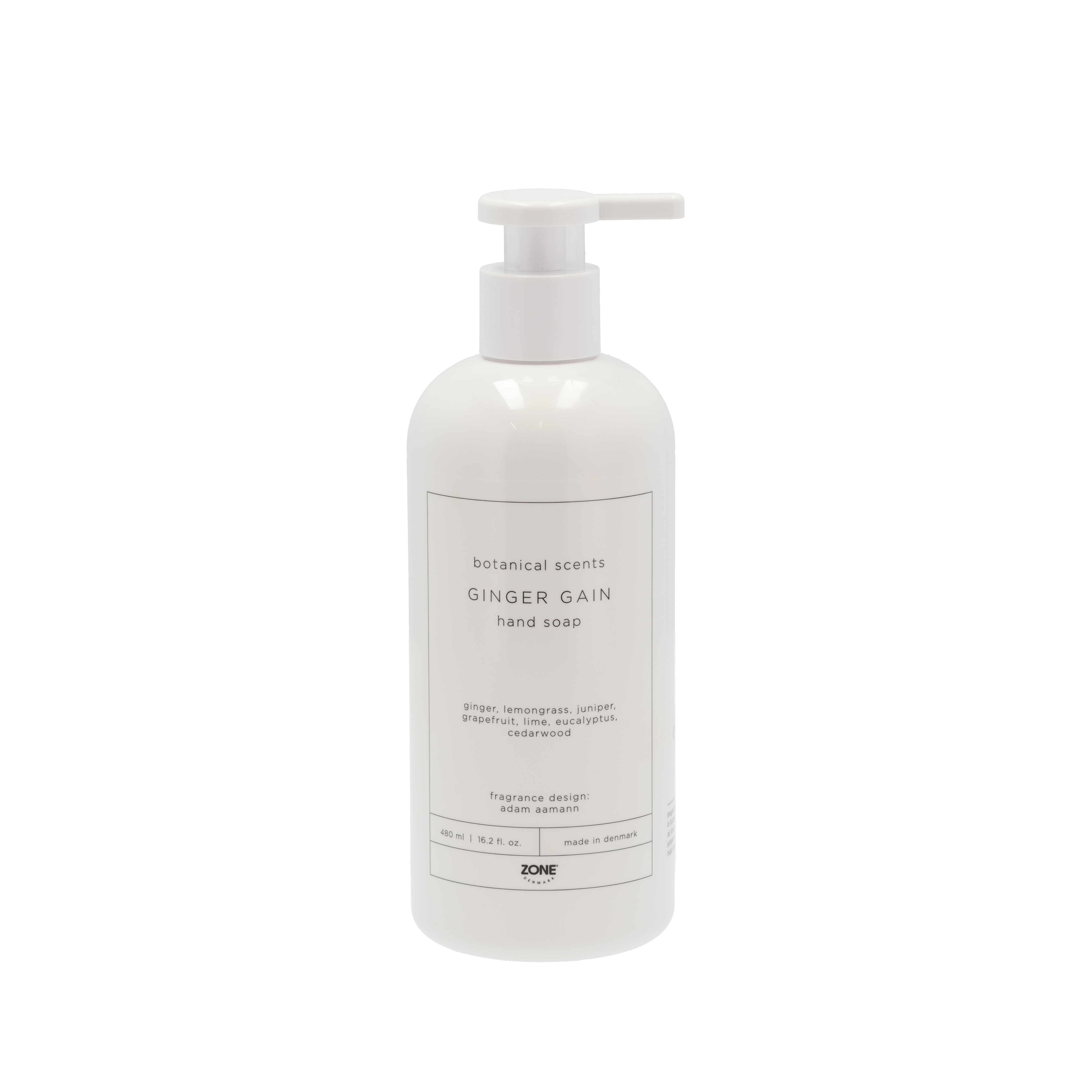 Zone Denmark Botanical Scents Håndsæbe Ginger Gain 3 Zone Denmark Botanical Scents Håndsæbe Ginger Gain