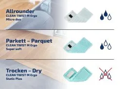 Leifheit CLEAN TWIST M ERGO Cover Sensitiv -Leifheit Butik 25305 env 2 high