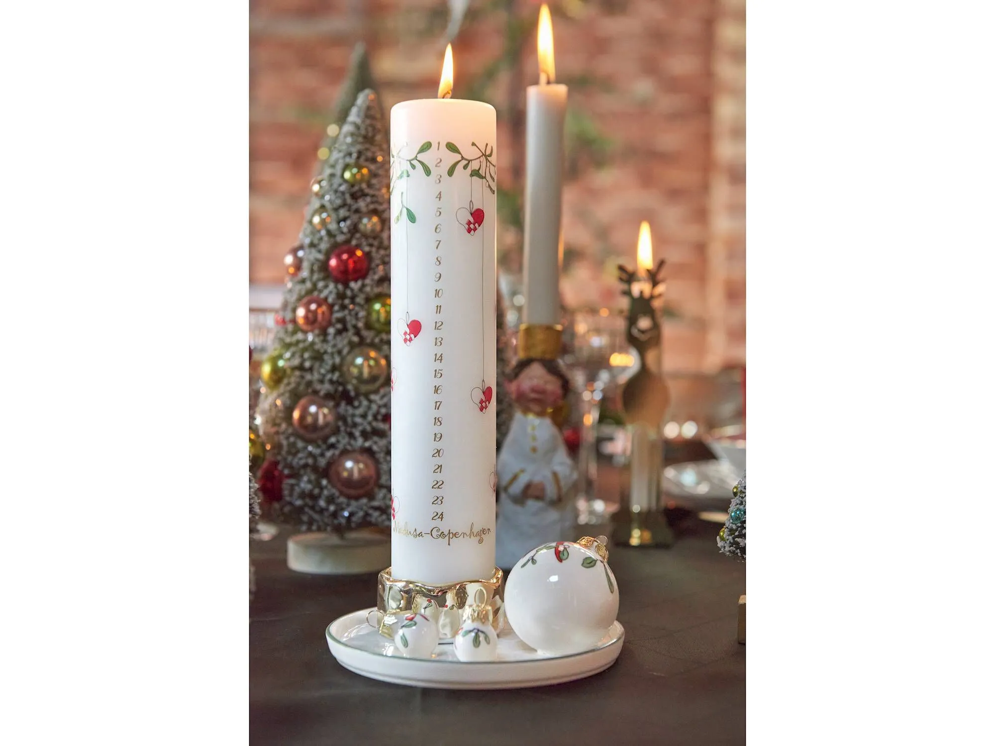 Medusa Copenhagen Jingle Light Lysestage T/kalenderlys 6 Medusa Copenhagen Jingle Light Lysestage T/kalenderlys - Billede 4