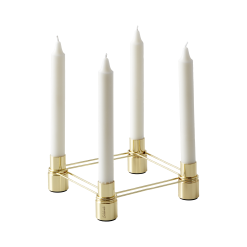 Celebrate Link Lysestage M. Fire Glas