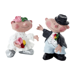 Medusa Copenhagen Snuffel Brudepar Figur